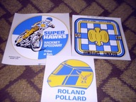 WYPRZEDAŻ ! Zestaw 3 naklejek żużlowych klubu Hackney