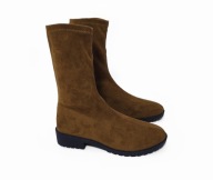 Buty Botki Skarpetkowe Jesień Zimowe Słupek Traktor |R. 42