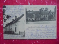 RAKÓW RAAKE OBORNIKI ŚLĄSKIE TRZEBNICA GRABERS GASTHAUS 1915 STEMPEL PSARY