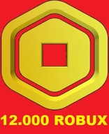 ROBLOX ROBUX 12.000 SZTUK 12000RS 12K ROBUXÓW ROBUXY GAMEPASS