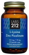 Suplement diety Labs212 L-Lysine Zinc Picolinate cynk kapsułki 45 szt.