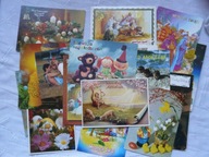 ZESTAW 20 POCZTÓWEK I KARNETÓW ŚWIĄTECZNYCH I OKOLICZNOŚCIOWYCH