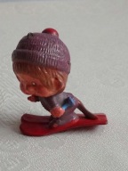 Gumowa figurka małpka Monchhichi - NARCIARZ