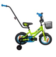 Rower Dziecięcy Miravo 12'' - Wielokolorowy z Koszykiem i Kółkami