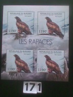 Ptaki , Burundi MNH