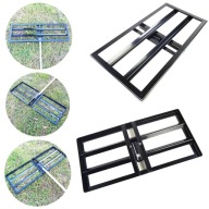 NIWELATOR TERENU RĘCZNY DO TRAWNIKA RÓWNIARKA DO ZIEMI 60X30 GRABIE METAL
