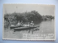 BYDGOSZCZ-GDAŃSK II OGÓLNOPOLSKI SPŁYW WODNY BRDY KAJAKI stare FOTO