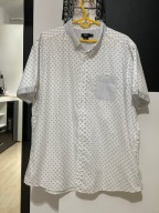 U Koszula F&F imprezowa artystyczne kwadraty oryginalny krój duża XXL