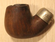FAJKA - Ciekawa główka z kominem do fajki - K&P PETERSON'S