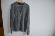 sweter kardigan Tommy Hilfiger r. XL szary pulower