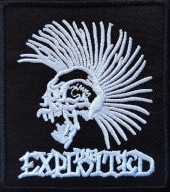 Naszywka EXPLOITED Haftowana Naprasowanka Termo