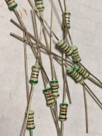 6x Rezystor 11 kOhm, 0,5%, 0,25 W