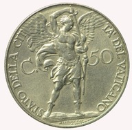 Watykan - 50 centesimi 1931