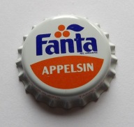 Kapsel zagraniczny - Dania FANTA APPELSIN NIEBUTELKOWANY