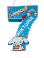 Piniata numer 7 (dowolny nr)/ Cinnamoroll spersonalizowana.Konfetti gratis