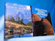 OSTATNIE DZIKIE MIEJSCA EUROPA+FEW KRÓLESTWO DZIKIEJ PRZYRODY stan BDB- x 2