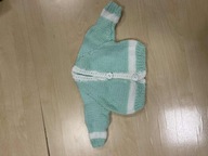 34 Finał WOŚP handmade Sweterki dla niemowlaka