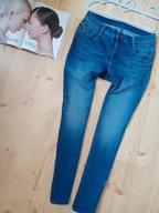 pfeffinger l 40 spodnie dżins proste dżety ze średnim stan