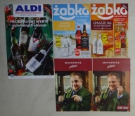 WINO WÓDKA WHISKY BOURBON GIN BRANDY RUM - ZESTAW