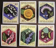 Bułgaria - Mi 3582/87 - Rośliny i pszczoły