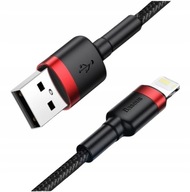 Kabel Baseus USB - Apple Lightning 1 m czarny 2.4A Mocny