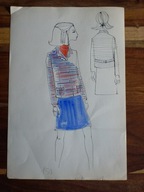 WĘGRY - MODA/KOBIETA - lata 1980. - PROJEKT