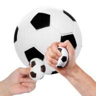 PIŁKA ANTYSTRESOWA SENSORYCZNA ANTYSTRES PIŁA NOŻNA PIŁKARSKI GADŻET DZIECI