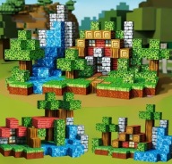 Magnetycznych Klocków Zabawka STEM Montessori Kreatywna Gra Interaktywna