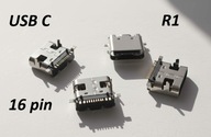 Gniazdo USB C 16 PIN 3.1 SMD (r1)