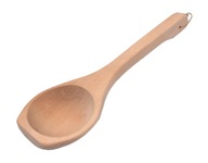 Chochla do sauny łyżka drewniana BRZOZOWA 40 cm czerpak do wody akcesoria