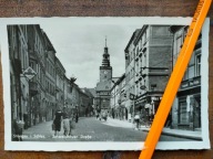 Strzegom ul. Świdnica Szyldy Swastyka flagi SS Galizien Bandera UPA foto