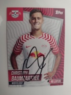 Karta topps mach attax autograf RB Leipzig Team Set 2023-24 Baumgartner