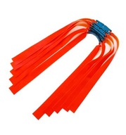 Gumy do procy płaskie z koszyczkiem 0,9mm- szybkie- dwa komplety