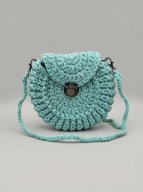 Ręcznie robiona torebka OREO na szydełku