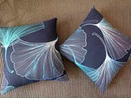 Poduszki Dekoracyjne Komplet 2 Sztuki Bawełna