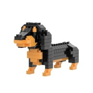 Klocki Konstrukcyjne Jamnik 148 el. Kreatywny Zestaw Piesek Prezent