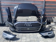 KOMPLETNY PRZÓD AUDI A6 C8 4K LAMPA ZDERZAK BŁOTNIK MASKA WZMOCNIENIE