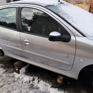 drzwi przednie prawe peugeot 206 EZR
