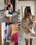 Mega Paka Ubrań Damskich 315 szt Perełki Mix Marek Premium Cream