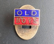 ORYGINALN PRZEDWOJENNA ODZNAKA/WPINKA OLD BOYS EMALIA