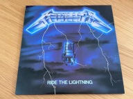 Metallica - Ride The Lightning - 1984 UK Music For Nations