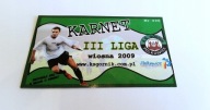 karnet GÓRNIK Polkowice 2009 (woj. dolnośląskie)