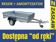 PRZYCZEPKA SAMOCHODOWA 265RS ZASŁAW Resor+ 265x132 mocna