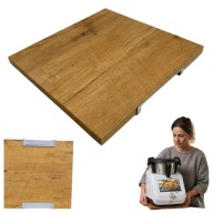 DREWNIANA PODSTAWKA DESKA POD THERMOMIX LIDLOMIX PODKŁADKA THERMOBASE TM5/6