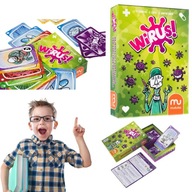 WIRUS GRA PLANSZOWA KARCIANA 1 2 3 FAMILIJNA IMPREZOWA ZABAWA TREFL