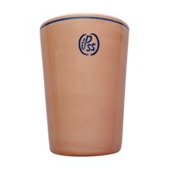 Kubek barowy z logo PSS, Włocławek, Zakład Fajansu im. Rewolucji 1905 r.