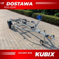 Przyczepa podłodziowa z płozami do łodzi 4,3m AQUA