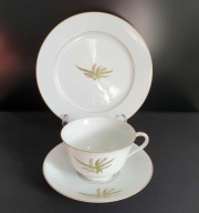 Japońskie trio Fukagawa Arita – ręcznie malowana porcelana