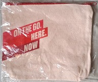 Kosmetyczka z zamkiem. Bawełna