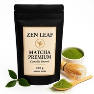 Matcha Premium 200g – Zielona Herbata Sproszkowana Zen Leaf